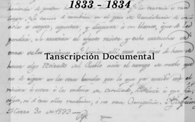 Correspondencia de Rodríguez de Francia al delegado de Itapúa 1833-1834: Palabras preliminares