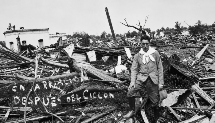 encarnacion en ruinas depues del tornado 1926